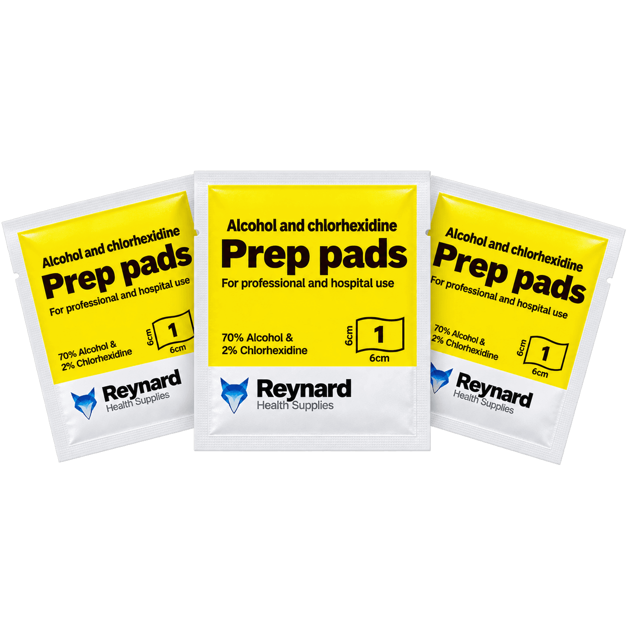 Alcohol & Chlorhexidine Swabs (20pk) — 20 pack (Reynard Health Supplies)