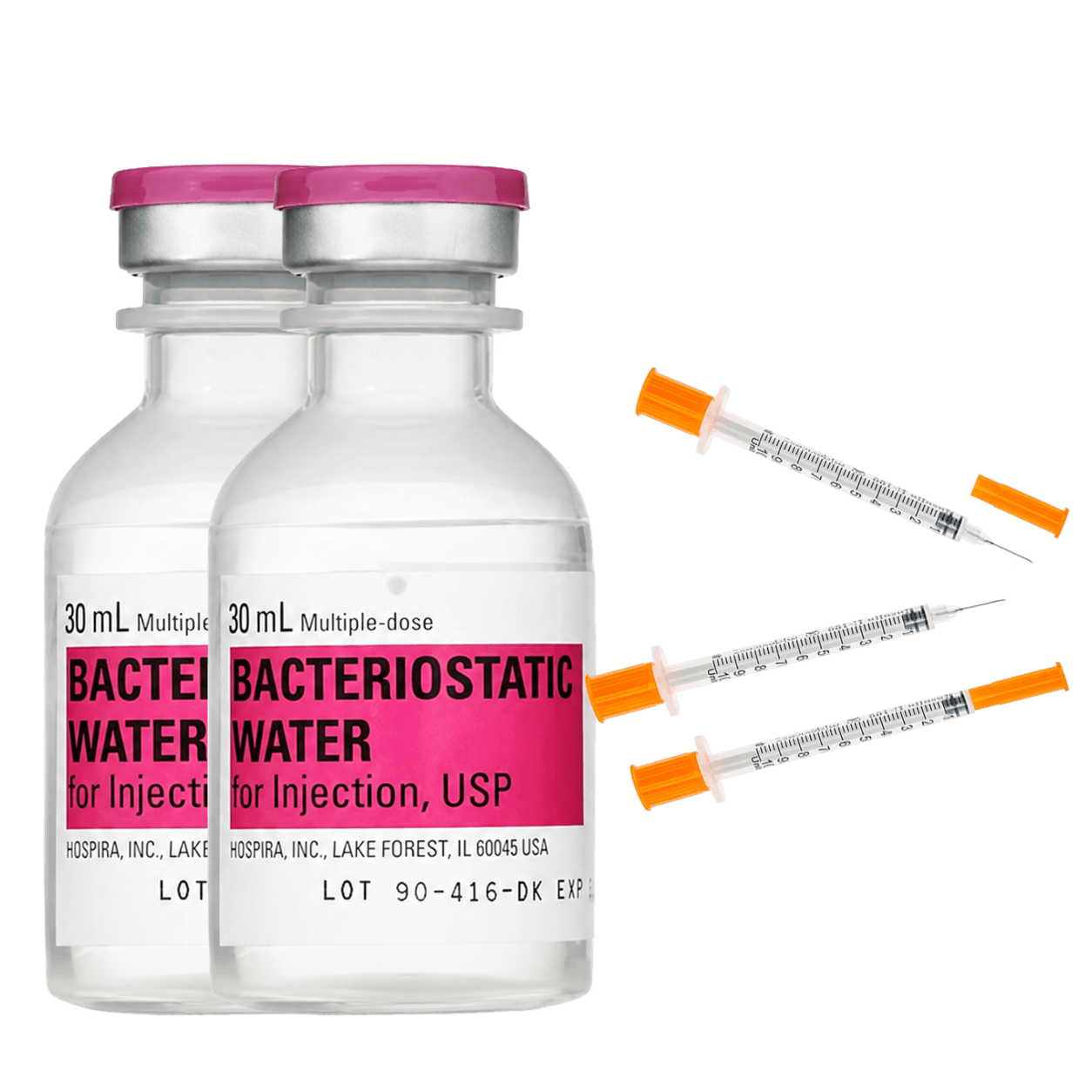 Aus BAC Supply Starter Kit — Hospira BAC Water + Syringes — Kit