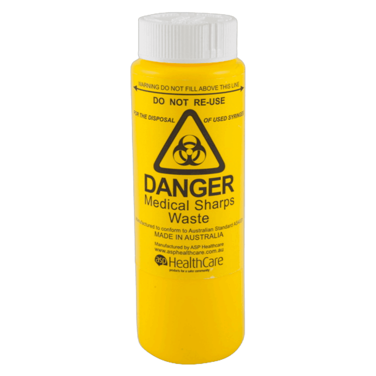 Sharps Container 250mL — Each (ASP Healthcare)