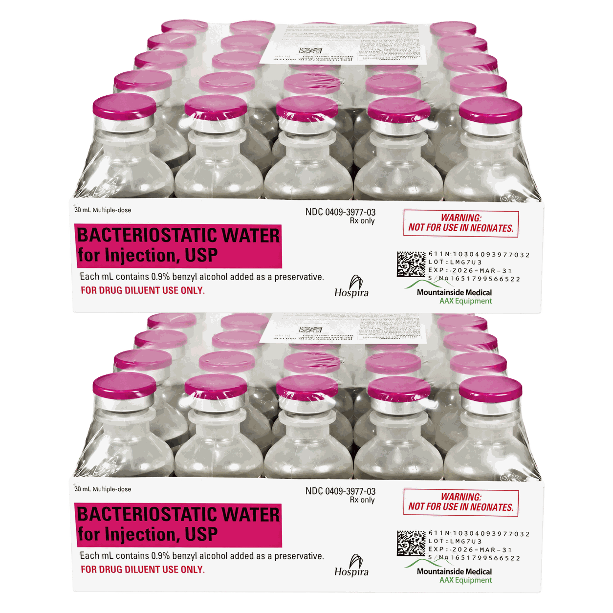 Buy Hospira BAC Water 30 mL